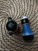 Salière et poivrière vintage