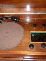 meuble radio tourne disque