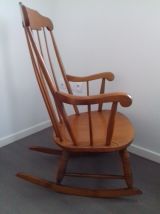 Rocking chair vintage stol année 1960