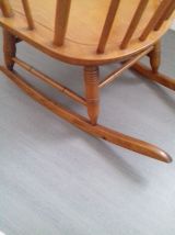 Rocking chair vintage stol année 1960