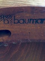 Série de six chaises vintages Baumann modèle Tacoma