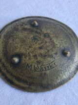 Cendrier vide poche bronze max Leverrier cygne manap