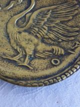 Cendrier vide poche bronze max Leverrier cygne manap