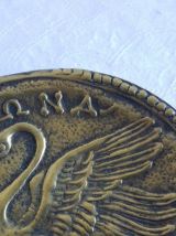 Cendrier vide poche bronze max Leverrier cygne manap