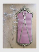 Miroir en laiton ancien