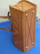 Sac a main en cuir artisanal