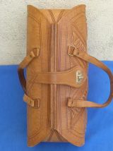 Sac a main en cuir artisanal