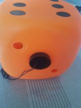 lampe forme de dé années 70