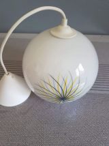 suspension boule peinte à la main signée