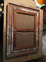 Portrait à l’huile d’homme en costume