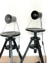 Lampe de bureau articulée en métal