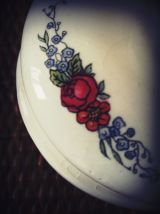 Sarreguemines - pot à foie gras Simplex - décor obernai