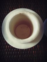 Sarreguemines - pot à foie gras Simplex - décor obernai