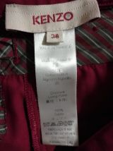 Jupe mi-longue KENZO Rouge Très bon état