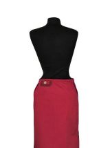 Jupe mi-longue KENZO Rouge Très bon état