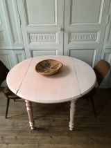 Table bois massif vintage