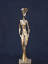 Statuette en bronze doré - Années 70