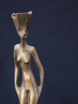 Statuette en bronze doré - Années 70
