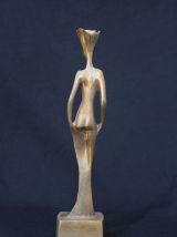 Statuette en bronze doré - Années 70