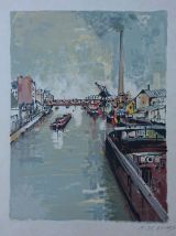 "Le Piéton de Paris" - 10 lithographies signées