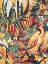 Tapisserie ancienne les oiseaux de Paradis