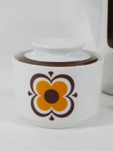 Service à café en porcelaine 70s
