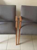 Paire de fauteuils scandinaves