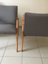 Paire de fauteuils scandinaves