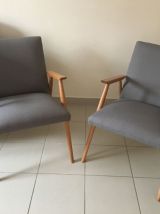Paire de fauteuils scandinaves