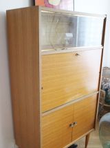Secrétaire vintage style scandinave 60's pieds compas