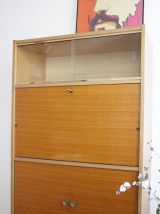 Secrétaire vintage style scandinave 60's pieds compas