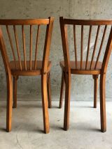 4 chaises Baumann bistrot