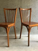 4 chaises Baumann bistrot
