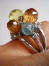 Belle et Grosse bague ARGENT