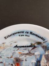 Sous tasse petite assiette 50ème anniversaire débarquement e