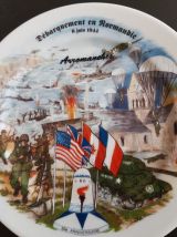 Sous tasse petite assiette 50ème anniversaire débarquement e