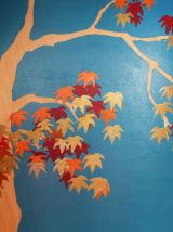 Petit meuble en bois/tableau