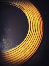 vintage miroir en rotin bambou osier