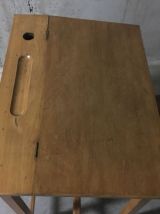 Pupitre d’écolier et sa chaise