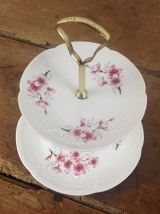 Présentoir à biscuits, porcelaine du Berry