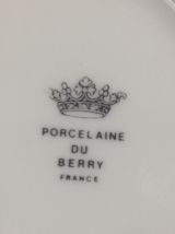 Présentoir à biscuits, porcelaine du Berry