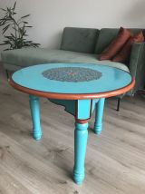 Table basse artisanat marocain