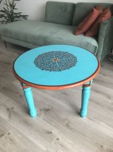 Table basse artisanat marocain