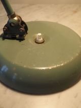 Lampe de bureau vintage en aluminium laqué