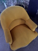 Fauteuil crapaud vintage