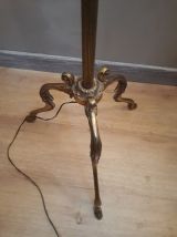 lampadaire bronze 1960 à 70 pied bronze