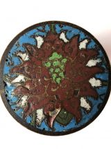 Boite à opium en émaux cloisonnés - CHINE 1910