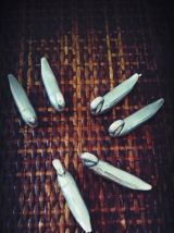 porte couteaux cygne argenté vintage