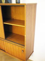Meuble rangement vitrine vintage scandinave 60's