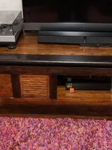 lot de 5 meubles en bois massif (accacia)